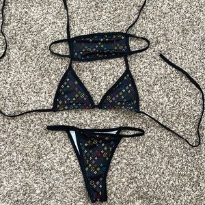 Shopbglittz rainbow monogram set